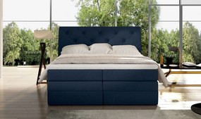 Επενδυμένο κρεβάτι Lorane-Mple-140 x 200