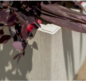 Βάζο Λουλουδιών Stefanplast Γραφίτης Τετράγωνο