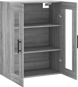 vidaXL Ντουλάπι Τοίχου Γκρι Sonoma 69,5 x 34 x 90 εκ.