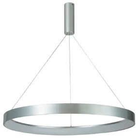 Φωτιστικό Οροφής 77-8144 Led 60cm Amaya Nickel Mat Homelighting Aluminum,Acrylic