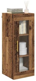vidaXL Επιτοίχιο ντουλάπι Παλιό Ξύλο 34,5 x 34 x 90 εκ.