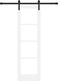 vidaXL Συρόμενη Πόρτα ORKDAL Λευκό 61 x 198,5 εκ.
