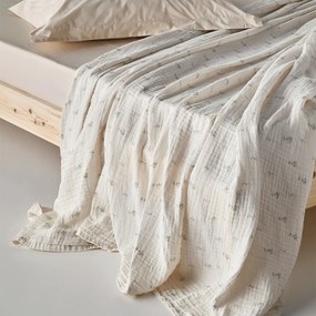 Κουβερτόριο Υπέρδιπλο (220x240) Μουσελίνα Kentia Loft Luma