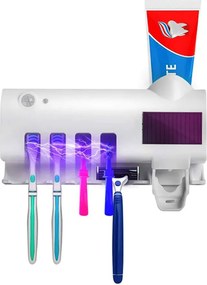 Επιτοίχια Θήκη για Οδοντόβουρτσες - Multi Function Toothbrush Sterilizer