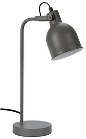 Φωτιστικό γραφείου με λαμπτήρα Ε14 και διαστάσεις 13x42cm - Γκρι