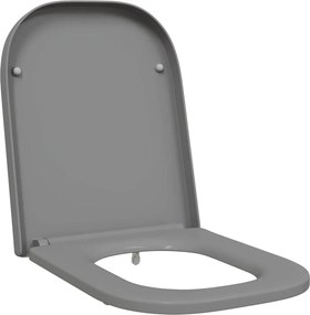 vidaXL Λεκάνη Γκρι 47,5 x 35 x 3,6 εκ Δυροπλάστ