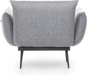 Πολυθρόνα Γκρι JAX SOLO 80x90x95