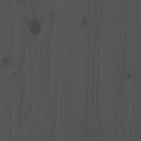 Ζαρντινιέρα Γκρι 62x50x57 εκ. από Μασίφ Ξύλο Πεύκου - Γκρι