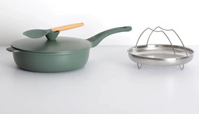 ΤΗΓΆΝΙΑ CAST ALU 28CM DEEP PAN GREEN