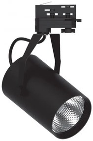Σποτ Φωτιστικό Τριφασικής Ράγας LED 30W IP20 3000K Μαύρο T00901-BL Inlight-T00901-BL-Μαύρο T00901-BL