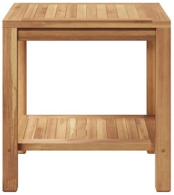 vidaXL Τραπεζάκι σαλονιού Καφέ 45 x 45 x 45 cm Μασίφ ξύλο teak