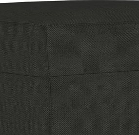 vidaXL Πάγκος Μαύρος 70 x 35 x 41 εκ. Υφασμάτινος