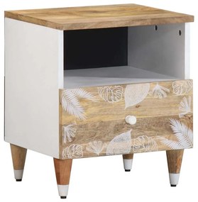 Κομοδίνο 40 x 33 x 46 εκ. από Μασίφ Ξύλο Μάνγκο 4018670