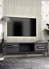 Stewehome Έπιπλο τηλεόρασης με ντουλάπι 150x30x41 cm