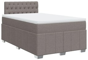 ΚΡΕΒΑΤΙ BOXSPRING ΜΕ ΣΤΡΩΜΑ TAUPE 120X200 ΕΚ. ΥΦΑΣΜΑΤΙΝΟ 3287046