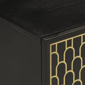 vidaXL Έπιπλο Τηλεόρασης 105 x 33 x 46 εκ. από Μασίφ Ξύλο Μάνγκο