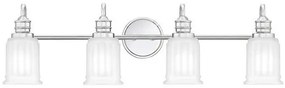 Απλίκα Φωτιστικό Μπάνιου 4xG9 IP44 Swell Elstead Lighting QZ-SWELL4-PC-BATH Χρώμιο