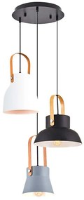 Φωτιστικό Οροφής 414LRC1577 Φ40x120cm 3xE27 40W Multi Opviq