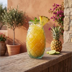 ΠΟΤΉΡΙΑ ΠΟΤΗΡΙ GLASS DROPS COCTAIL TIME ΑΝΑΝΑΣ 700CC 17CM