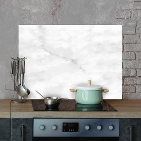 Πάνελ Αλουμινίου Εστίας Κουζίνας White Marble L 86217 72x48cm White Ango