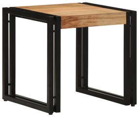 vidaXL Τραπεζάκι καφέ 40x50x38 εκ Μασίφ ξύλο ακακίας