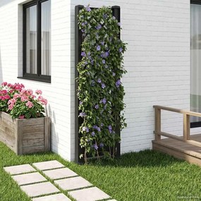 vidaXL Πλέγμα με Ακίδα Ανθρακί 43 x 6 x 165 εκ. PP