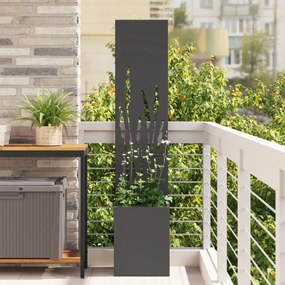vidaXL Οθόνη Ιδιωτικότητας Κήπου Μαύρο 32 x 32 x 150 εκ