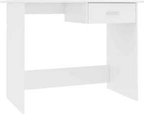 vidaXL Γραφείο Λευκό 100 x 50 x 76 εκ. από Επεξ. Ξύλο