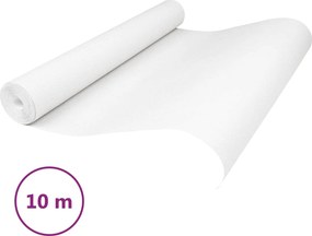 vidaXL 3D Στερεή Ταπετσαρία Ριγέ Ανοιχτό μπεζ. 10 x 0,53 μ