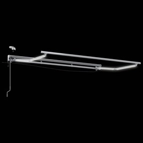 vidaXL Ηλεκτρικό Αναδιπλούμενο Σκίαστρο Κρεμ 3 x 2 m