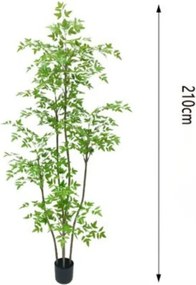 Τεχνητό Φυτό Εσωτερικού & Εξωτερικού Χώρου 210cm 86352