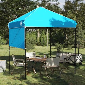 vidaXL Σκηνή Σκίασης Μπλε 194 x 194 x 251 εκ. ύφασμα