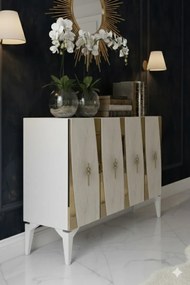 Stewehome κονσόλα τηλεόρασης πολύχρηστο ντουλάπι και γωνιά καφέ 120x32x79 cm