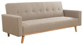 Καναπές Κρεβάτι CARLOS Καφέ Ύφασμα 200x94x83cm