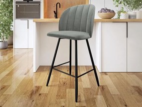 Σκαμπό μπαρ SH2-Gkri - 52.00Χ56.00Χ107.00cm