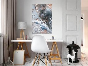 Πίνακας - Blue Sienna Marble (1 Part) Vertical - 60x90