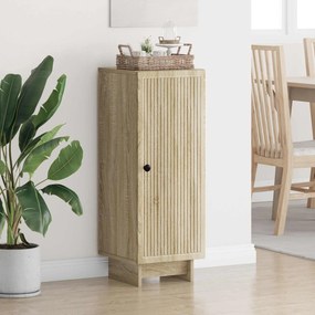 vidaXL Πλαϊνό γραφείο Sonoma Δρυς 33 x 34,5 x 90 εκ Επεξεργασμένο Ξύλο