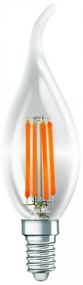 Λαμπτήρας 35x120mm C37 E14 Led Filament Dimmable 6w 3000K 660lm Just Led B143506301