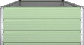 vidaXL Γλάστρα Παστέλ Πράσινο 290 x 100 x 45 εκ Επικαλυμμένος Χάλυβας