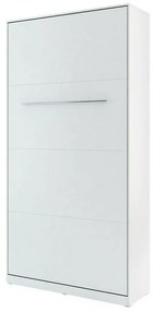 Σετ επίπλων Concept Pro Lenart AH145, Άσπρο, Πλαστικοποιημένη μοριοσανίδα, Τάβλες για Κρεβάτι, 90x200, Ενιαίος, Με κρεβάτι, Με πρόσθετο εξοπλισμό, Άσπρο