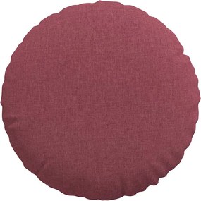 vidaXL Μαξιλάρια καθισμάτων 2 pcs Κόκκινο Ø80 x 29 εκ ύφασμα