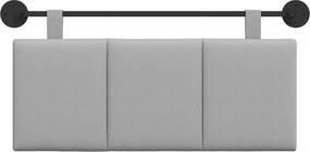 vidaXL Κρεμαστό Κεφαλάρι Σκίουρος Γκρί ύφασμα