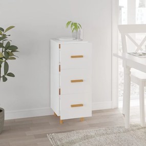 vidaXL Ντουλάπι Λευκό 34,5 x 34 x 90 εκ. από Επεξεργασμένο Ξύλο