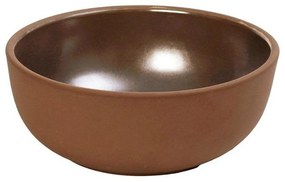 Μπωλ Σερβιρίσματος Aida HEV201K6 18x7cm Brown Espiel Πηλός