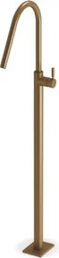 Eurorama 13302 Bronze Brushed - Επιδαπέδια μπαταρία νιπτήρα