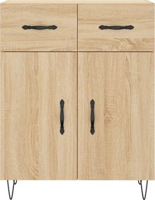 vidaXL Ντουλάπι Sonoma Δρυς 69,5 x 34 x 90 εκ. από Επεξεργασμένο Ξύλο