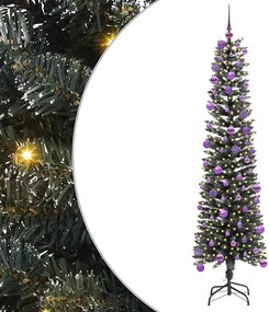 vidaXL Τεχνητό Χριστουγεννιάτικο Δέντρο με 300 LED Πράσινο 180 cm