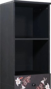 vidaXL Ντουλάπι Μπάνιου με συρτάρι Πολύχρωμο 38 x 33,5 x 160 εκ