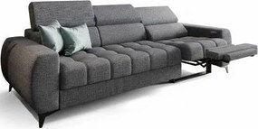 Καναπές Calyra Relax Τριθέσιος-Γκρι