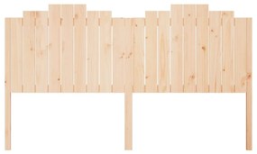 vidaXL Κεφαλάρι Κρεβατιού 186x4x110 εκ. από Μασίφ Ξύλο Πεύκου